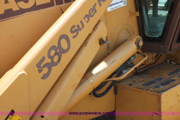 image for item H7394 1992 Case 580 Super K backhoe