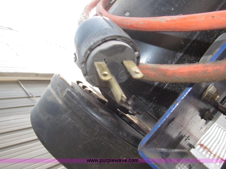 image for item K9727 1999 Campbell Hausfeld 60 gallon vertical air compressor