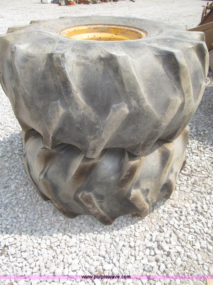 image for item K9738 Firestone 18.4-16.1 lugged tires