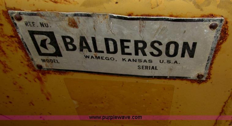 image for item K9742 Balderson 12' snow wing