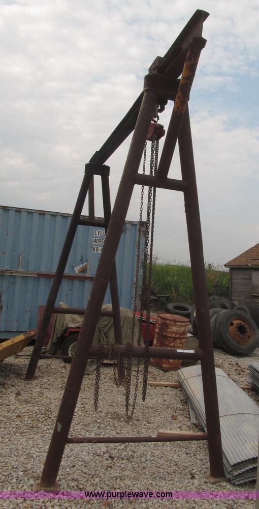 image for item K9743 Shop built A-frame