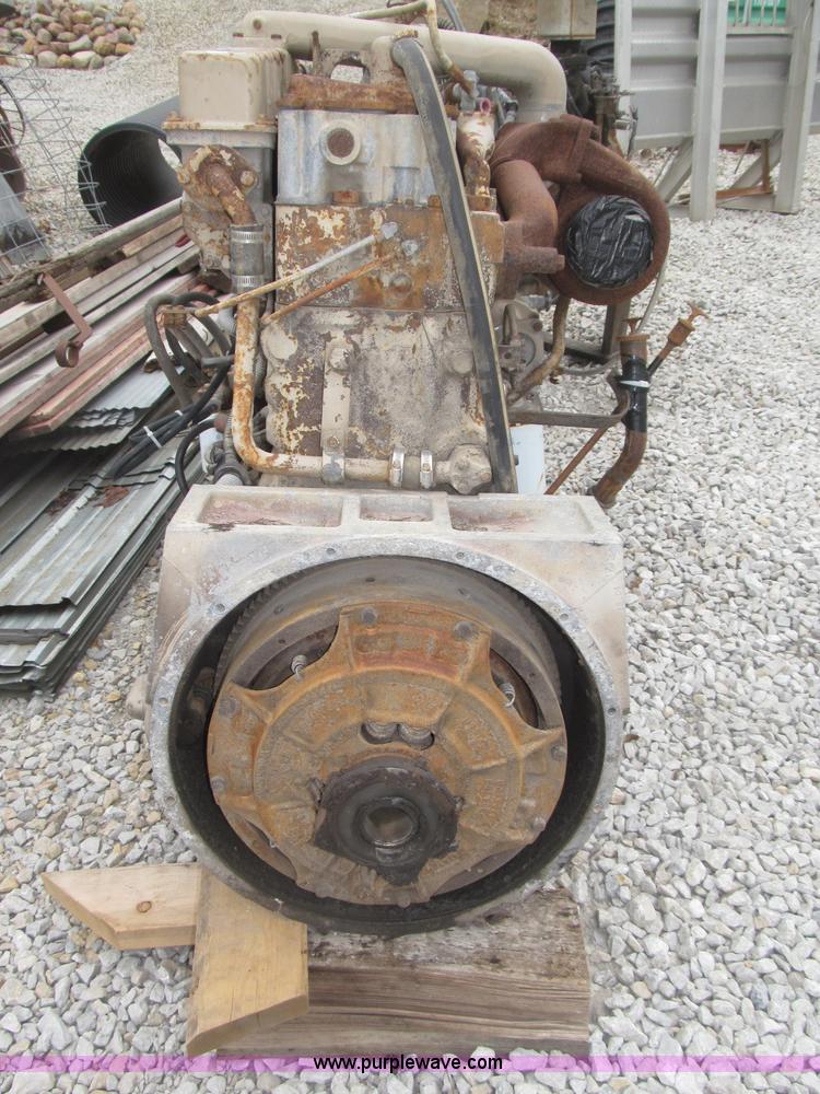 image for item K9745 Cummins 855 six cylinder turbo diesel engine