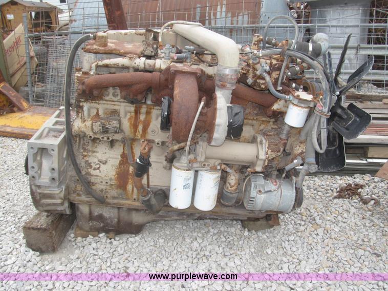 image for item K9745 Cummins 855 six cylinder turbo diesel engine