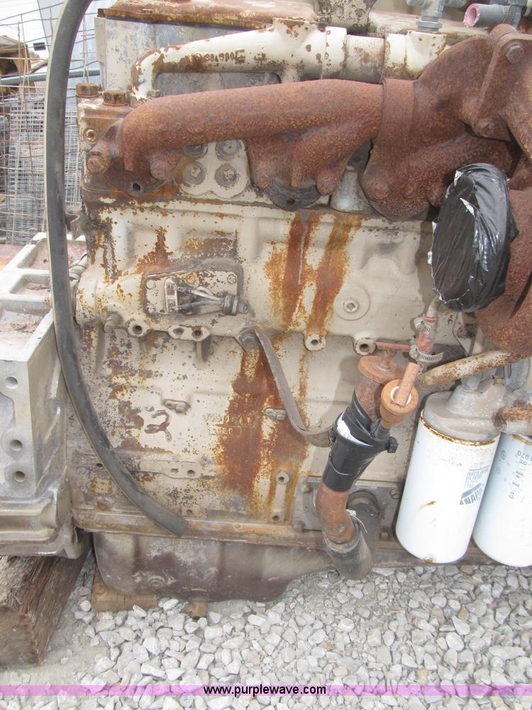 image for item K9745 Cummins 855 six cylinder turbo diesel engine