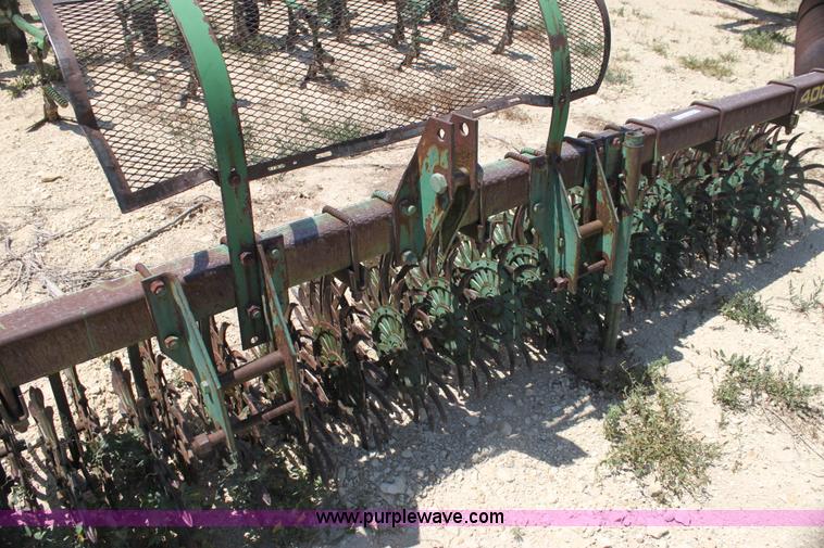 image for item AE9145 John Deere 400 six row rotary hoe