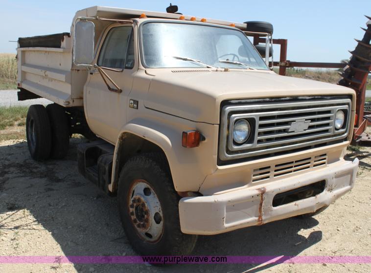 image for item AE9148 1980 Chevrolet C60 dump truck