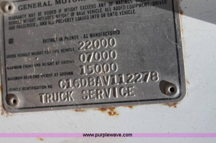 image for item AE9148 1980 Chevrolet C60 dump truck