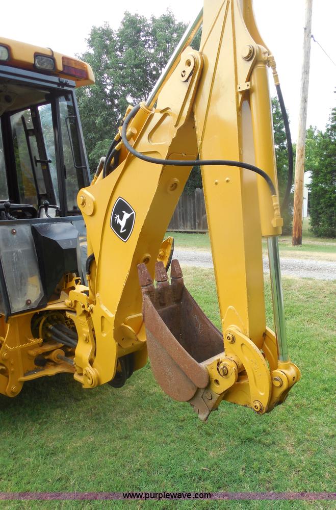 image for item F3225 2005 John Deere 110 TLB tractor loader backhoe