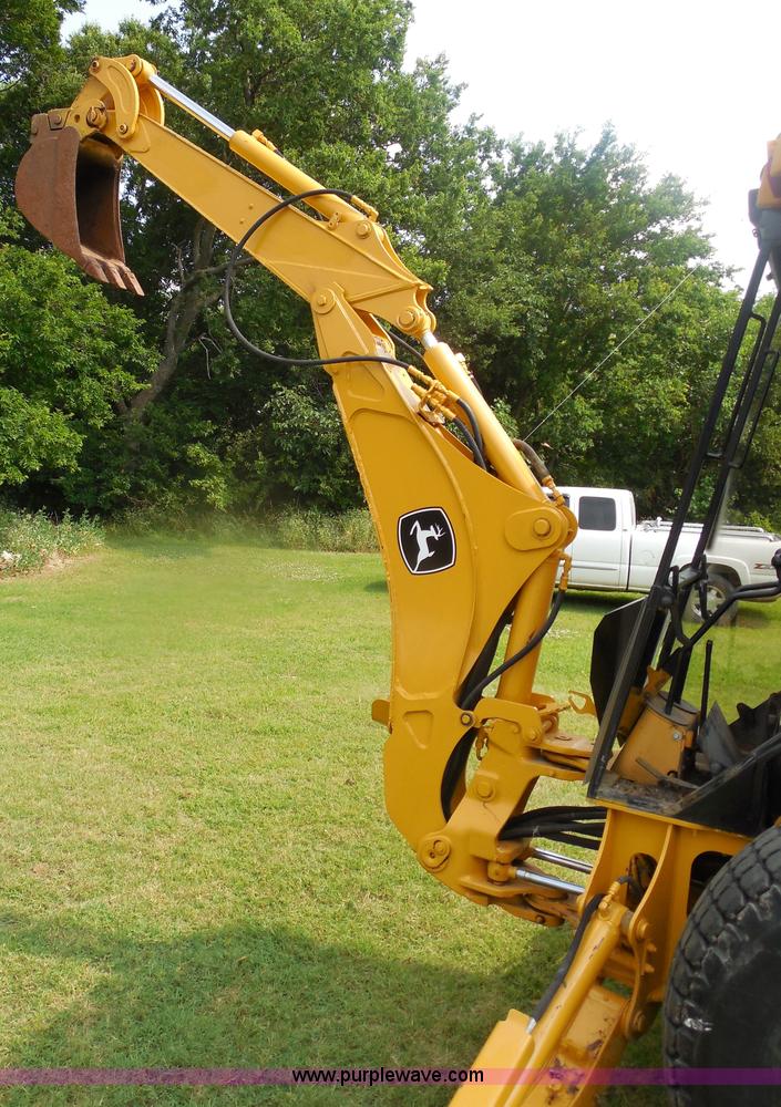 image for item F3225 2005 John Deere 110 TLB tractor loader backhoe