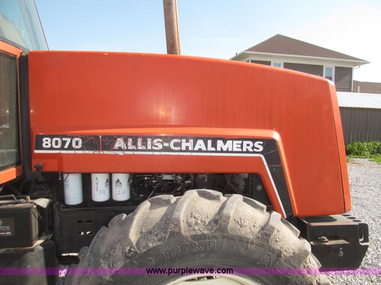 image for item F7001 1984 Allis Chalmers 8070 MFWD tractor