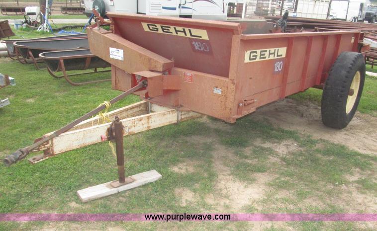 image for item F7033 Gehl 180MS manure spreader