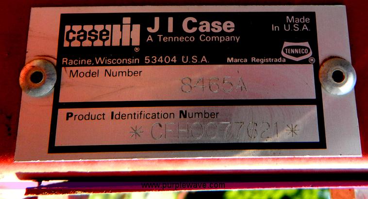 image for item G7890 1994 Case IH 8465 round baler