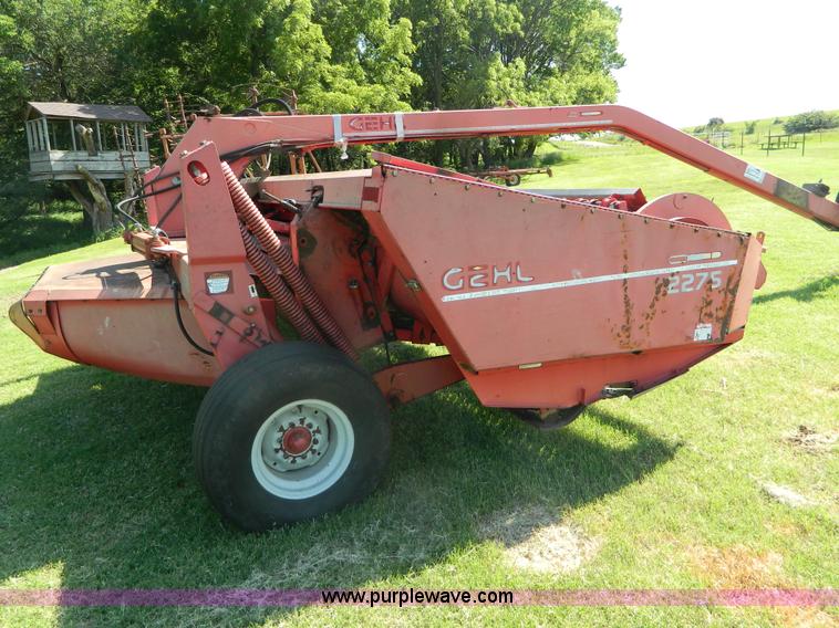 image for item G7892 Gehl 2275 mower conditioner