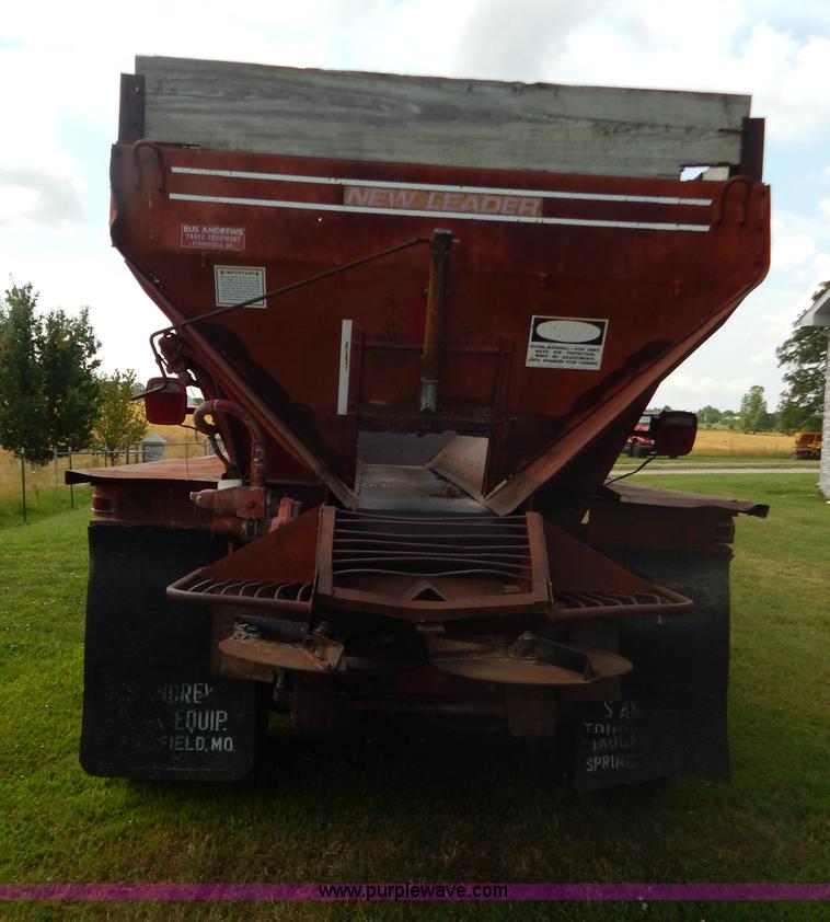 image for item G9479 1984 GMC Brigadier spreader truck