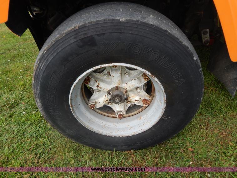 image for item G9479 1984 GMC Brigadier spreader truck