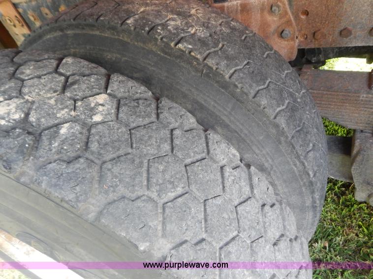 image for item G9479 1984 GMC Brigadier spreader truck