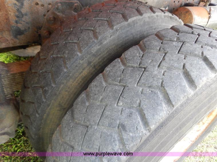 image for item G9479 1984 GMC Brigadier spreader truck