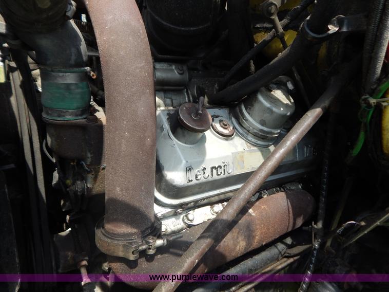 image for item G9479 1984 GMC Brigadier spreader truck