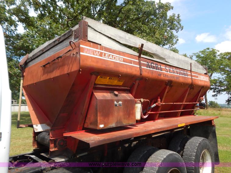 image for item G9479 1984 GMC Brigadier spreader truck