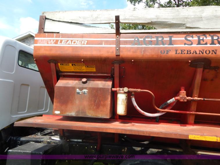 image for item G9479 1984 GMC Brigadier spreader truck