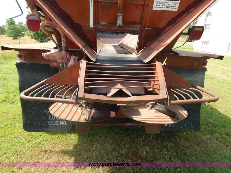 image for item G9479 1984 GMC Brigadier spreader truck