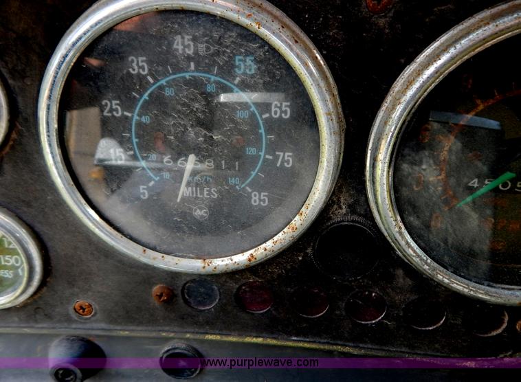 image for item G9479 1984 GMC Brigadier spreader truck