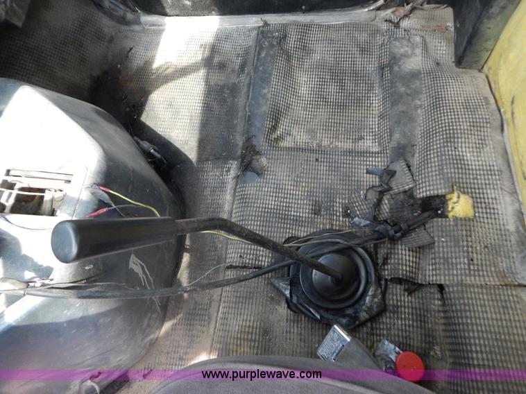 image for item G9479 1984 GMC Brigadier spreader truck