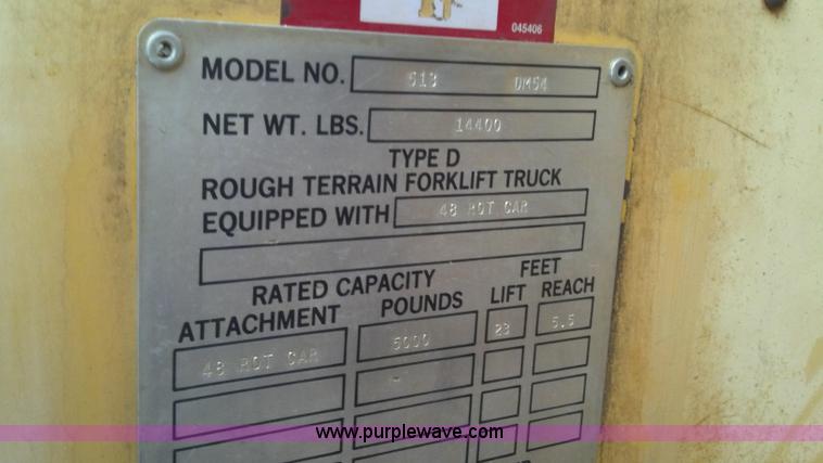 image for item G9481 Gehl DM54 telehandler