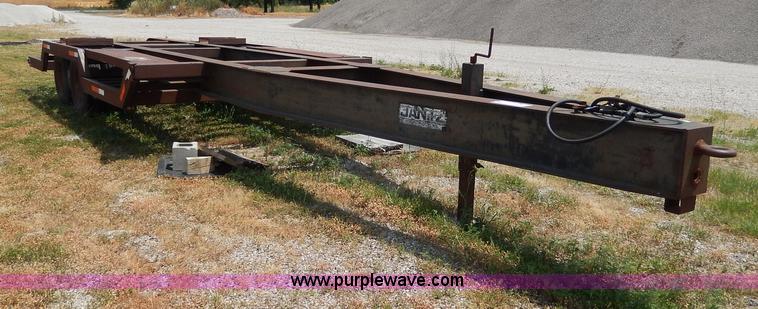image for item H3009 1980 Jantz equipment trailer