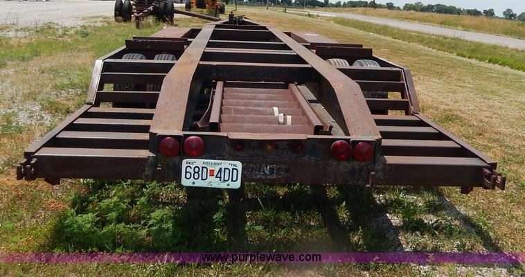 image for item H3009 1980 Jantz equipment trailer