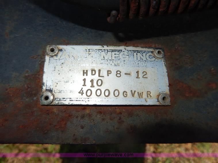 image for item H3009 1980 Jantz equipment trailer