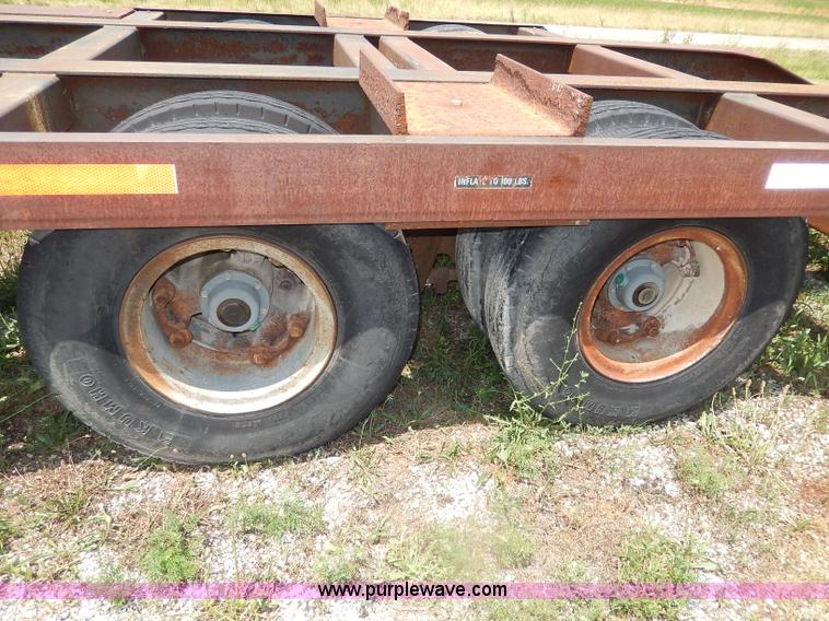 image for item H3009 1980 Jantz equipment trailer