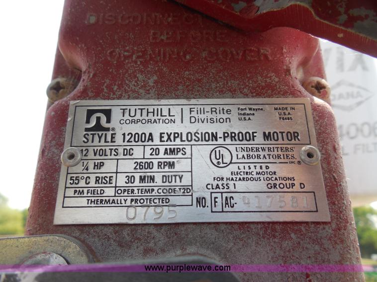 image for item H9990 Diesel fuel tank