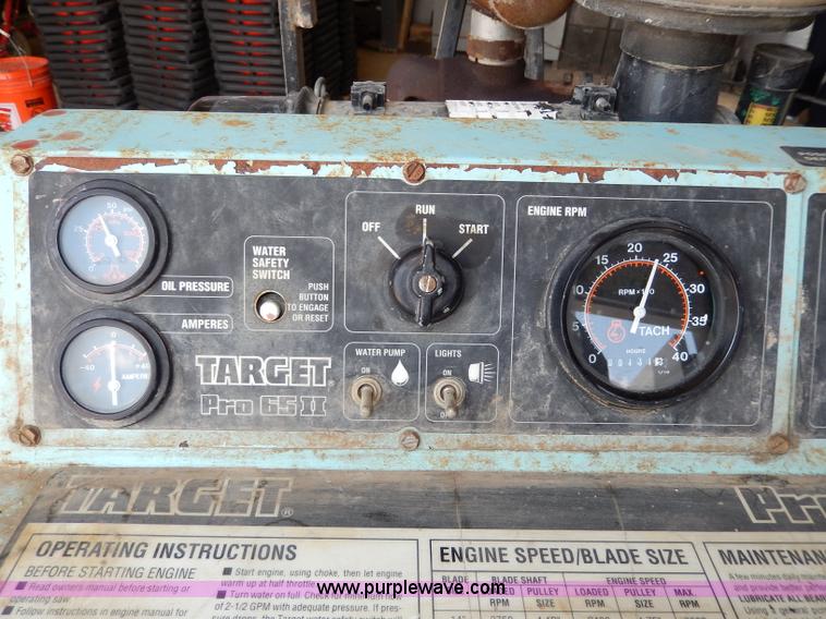 image for item AA9291 Target Pro 65 II concrete saw