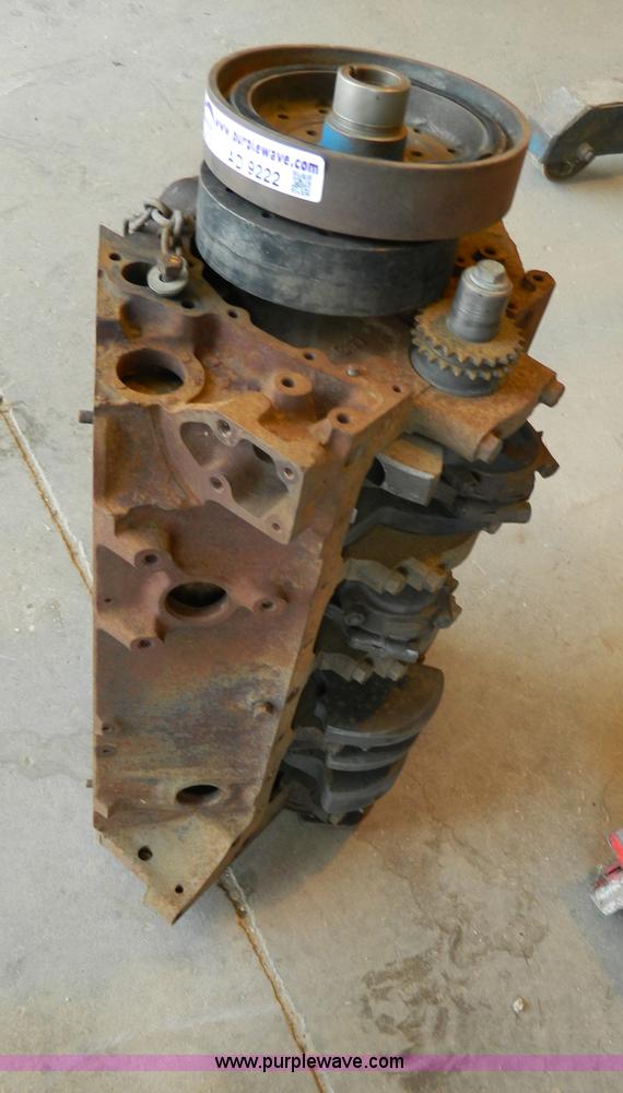 350 engine block in Minneapolis, KS Item AD9222 sold Purple Wave