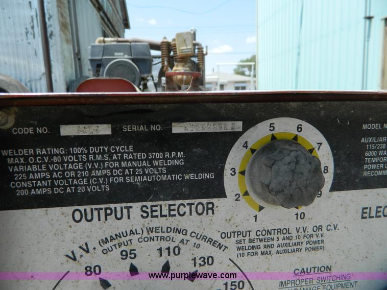 image for item AD9223 Lincoln Weldan power AC/DC welder