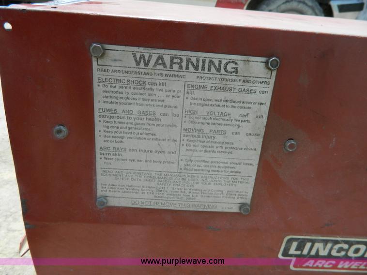 image for item AD9223 Lincoln Weldan power AC/DC welder