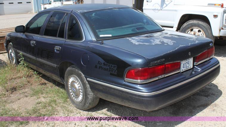 image for item AE9140 1996 Ford Crown Victoria Police Interceptor
