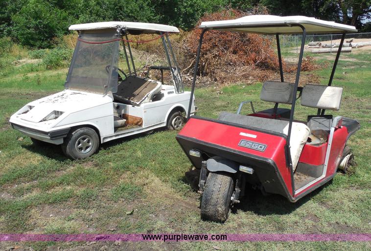 image for item AL9745 (2) golf carts