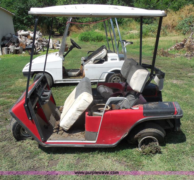 image for item AL9745 (2) golf carts
