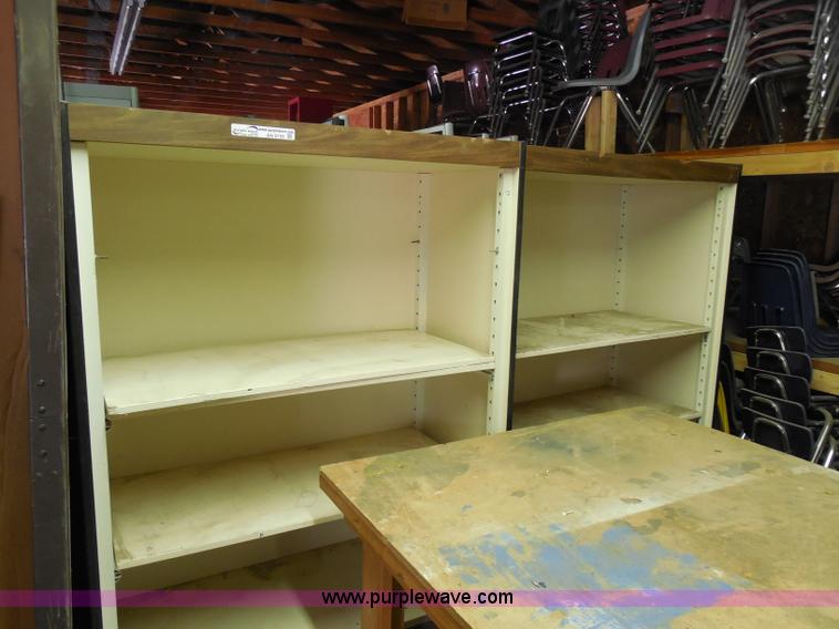 image for item AN9735 Shop cabinets and table