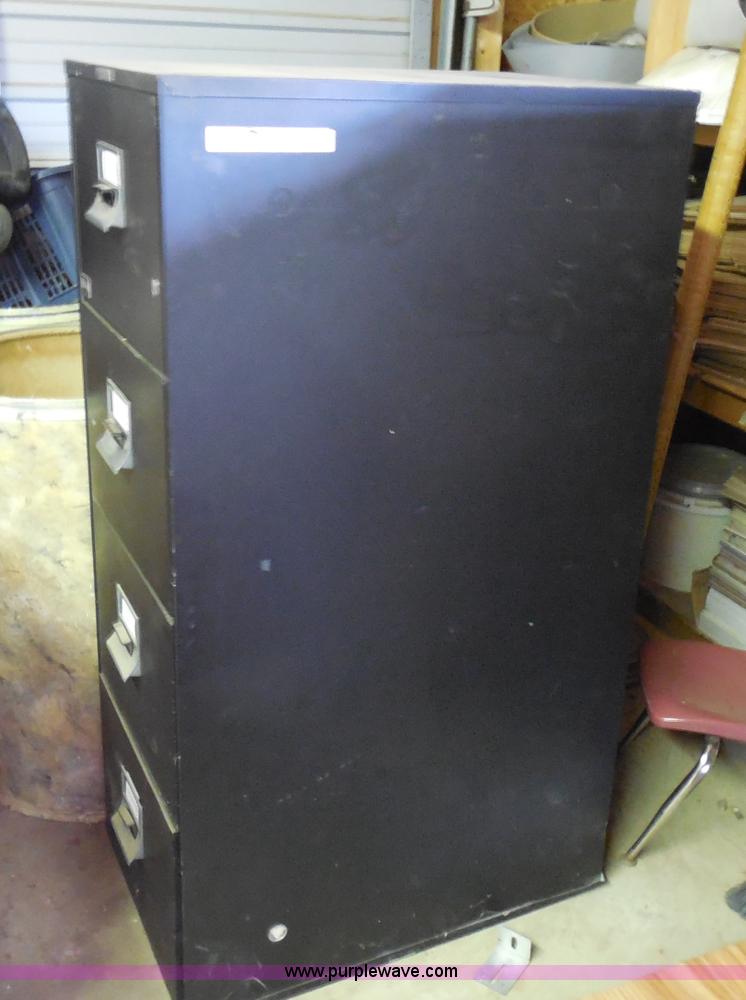 image for item AN9739 Victor four drawer fireproof file cabinet