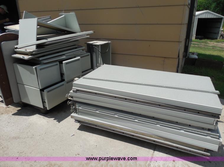 image for item AN9744 Haworth modular office furniture system