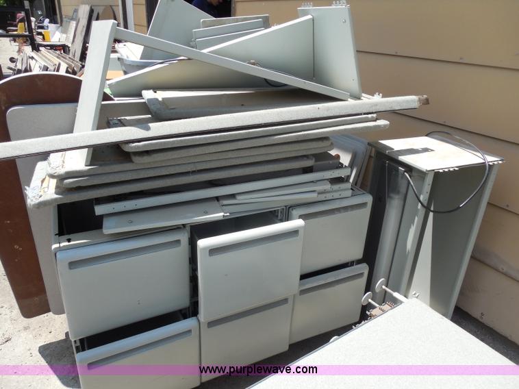 image for item AN9744 Haworth modular office furniture system
