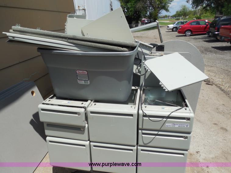 image for item AN9744 Haworth modular office furniture system