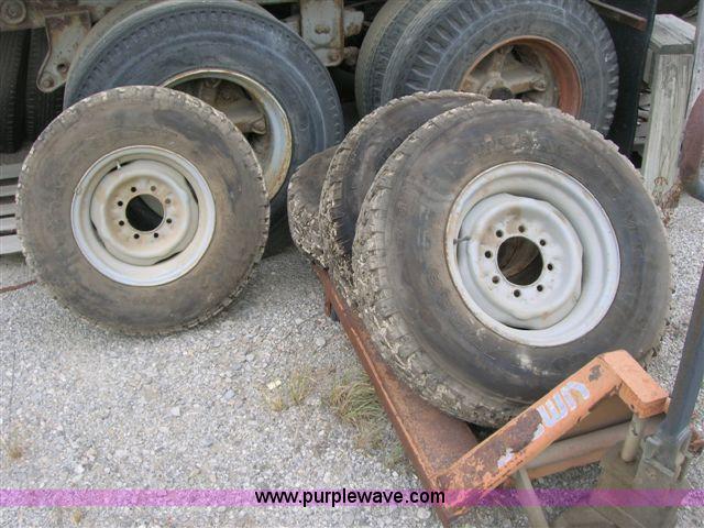 image for item C1242 (4) eight hole wheels