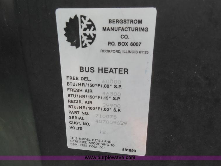 image for item D5976 1995 Ford Thomas B800 school bus