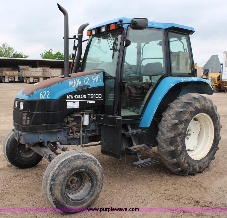 image for item G5234 1998 New Holland TS100 tractor