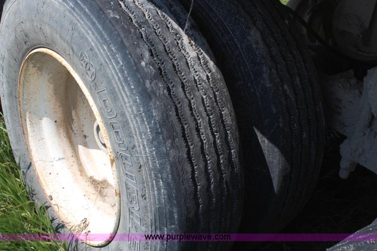 image for item G5294 1984 Ranch 27' belly dump trailer