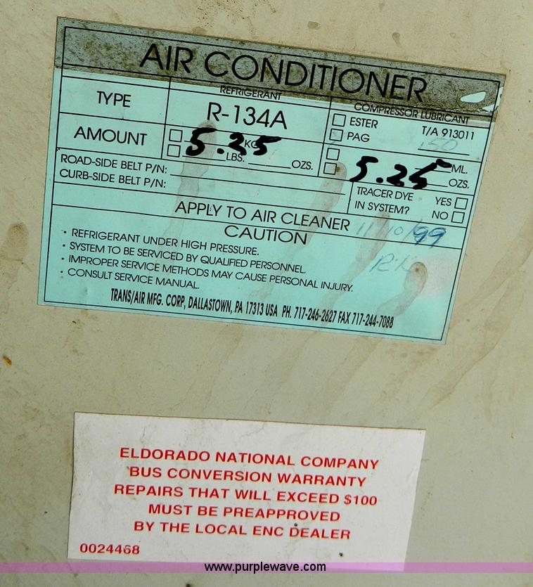 image for item G7913 1999 Ford F350 transit bus